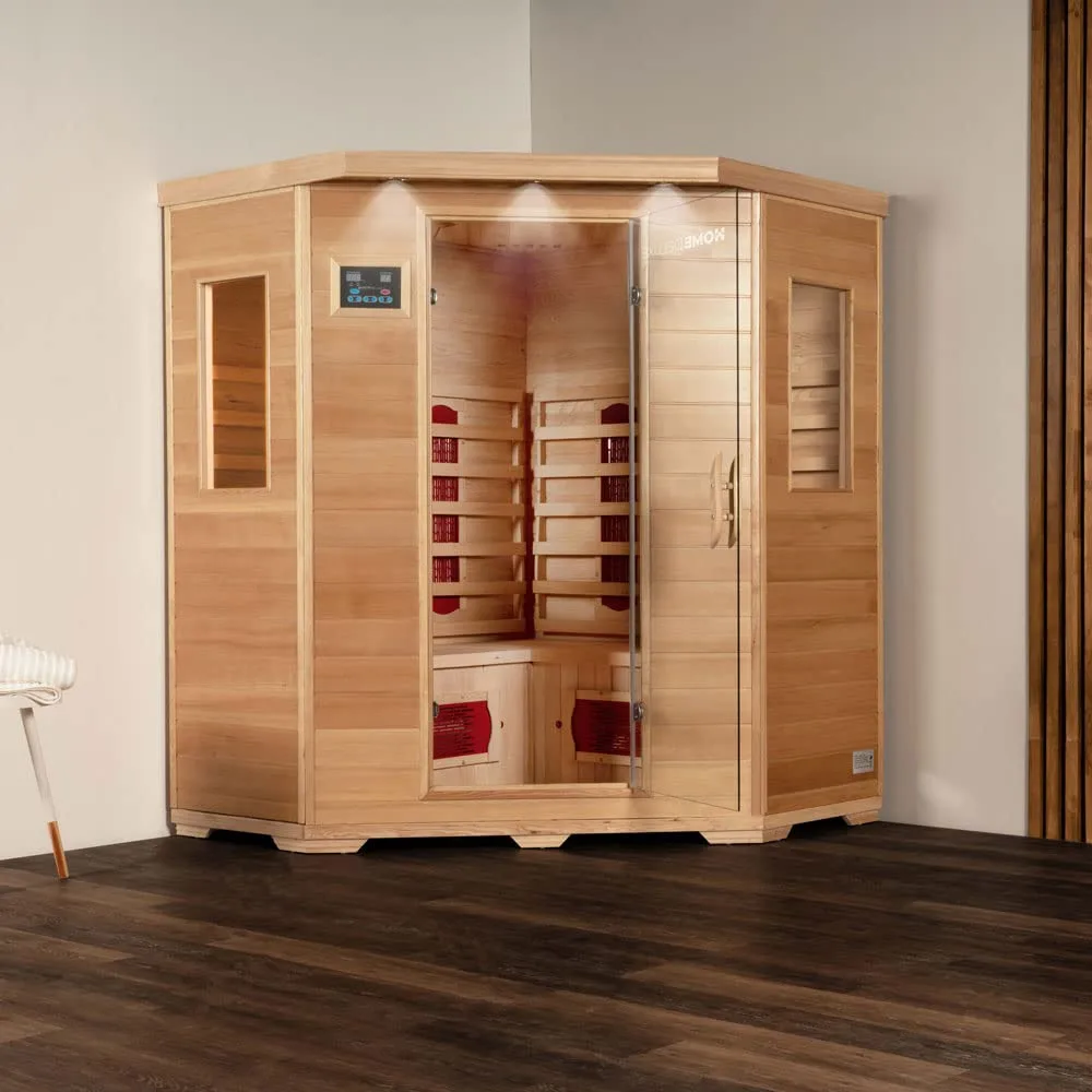 Sauna Home Deluxe REDSUN XXL — vista 2