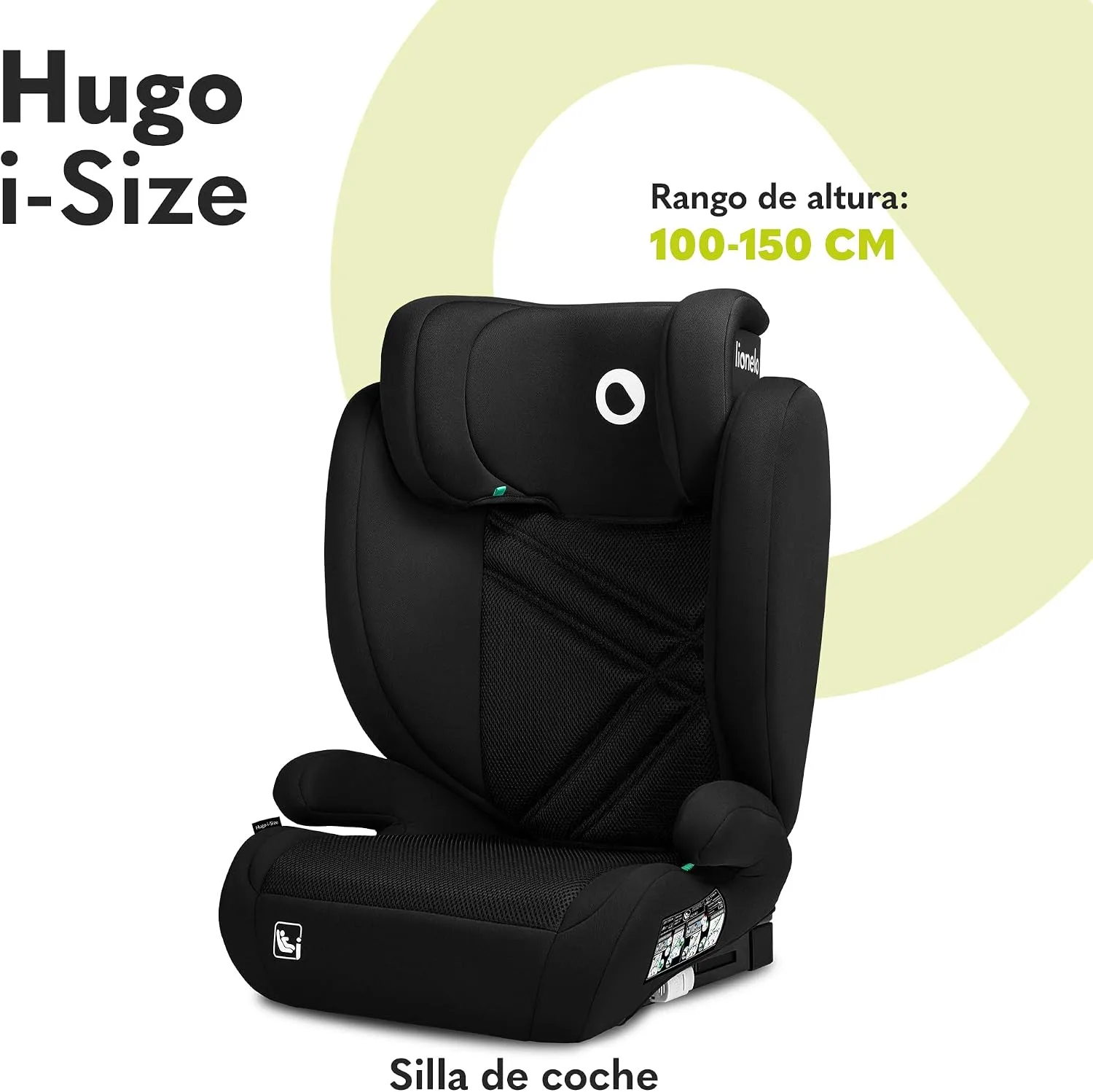 Silla de coche Lionelo Hugo i-Size — vista 2