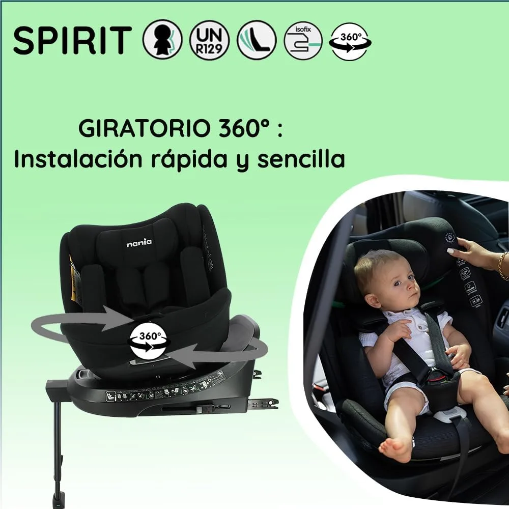 Silla de coche Nania Spirit 360° — vista 3