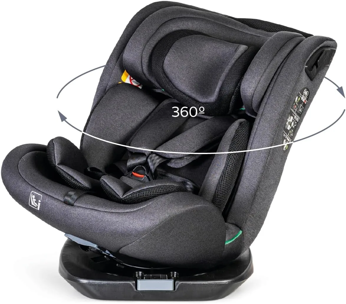Silla de coche MS BabyWorld Corfú 360º Isofix