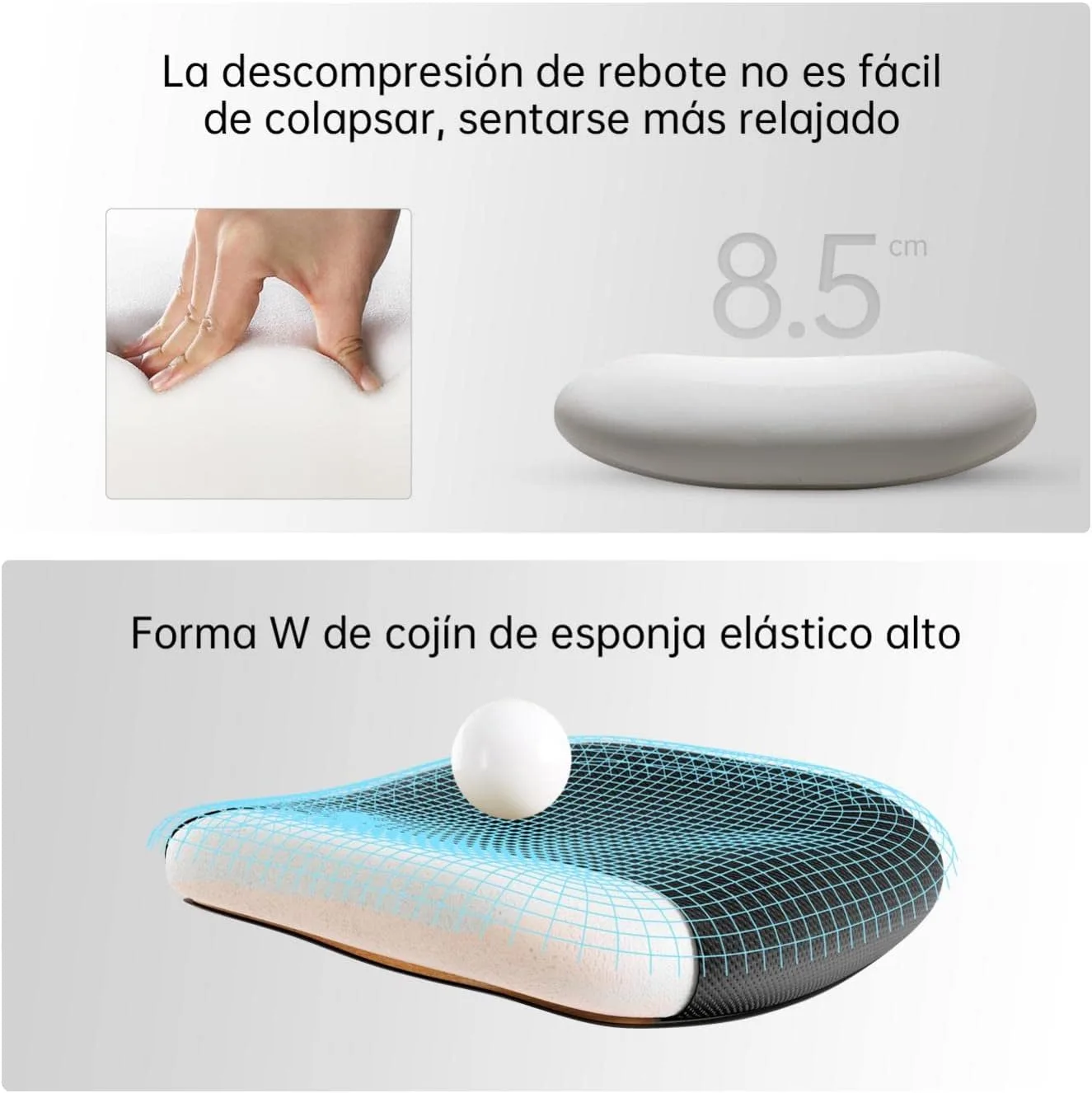 Silla de oficina SIHOO M18 — vista 4