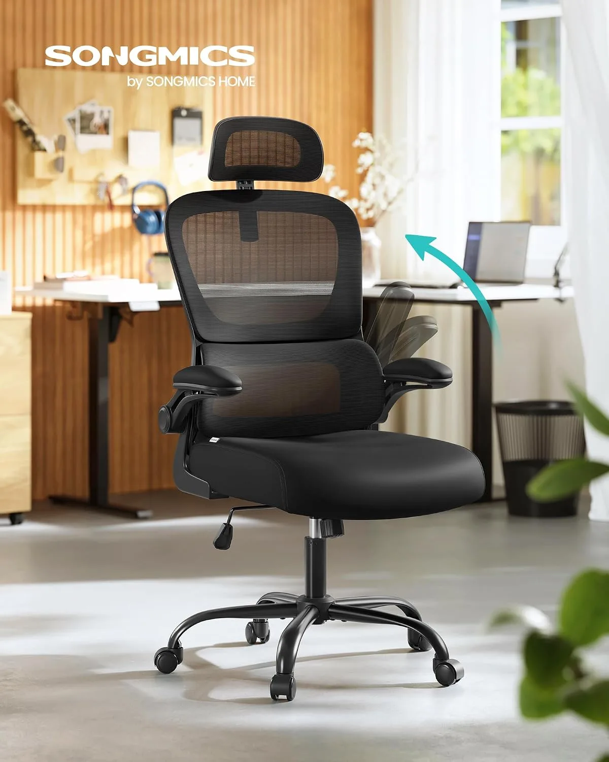 Silla de oficina SONGMICS OBN041 — vista 3