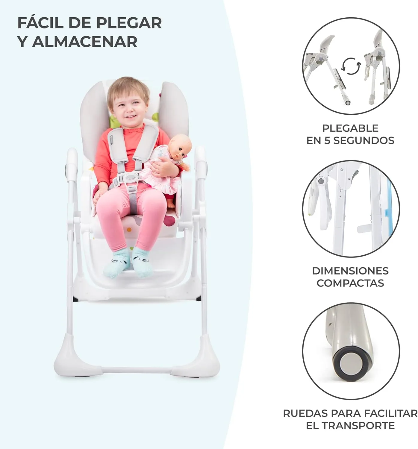 Trona Kinderkraft Yummy — vista 4